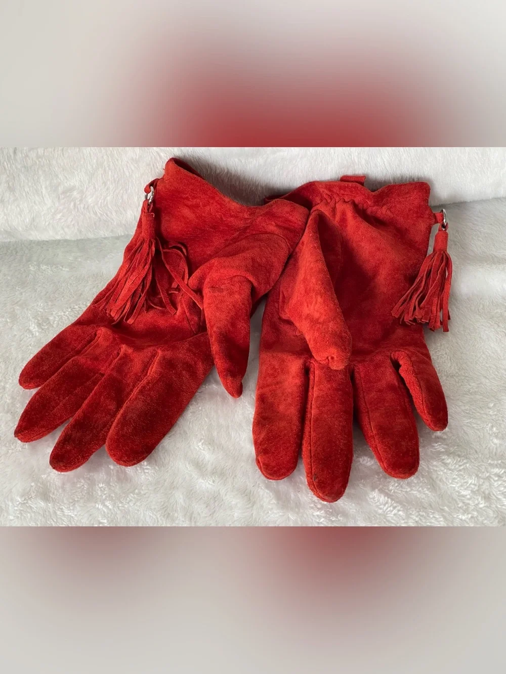 Vintage amazing suede